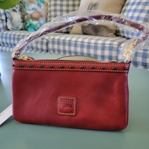 NWT Dooney & Bourke florentine large slim wristlet